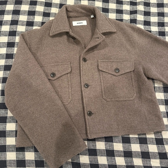 Buck Mason Felted Wool Field Jacket XS - Picture 3 of 6